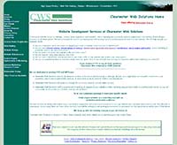 Clearwater Web Solutions, Before Redesign